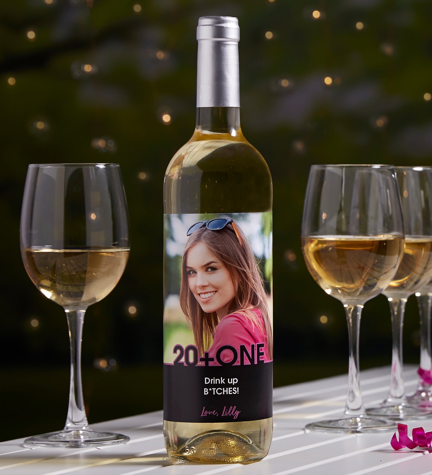 Any Occasion Photo Wine Bottle Label